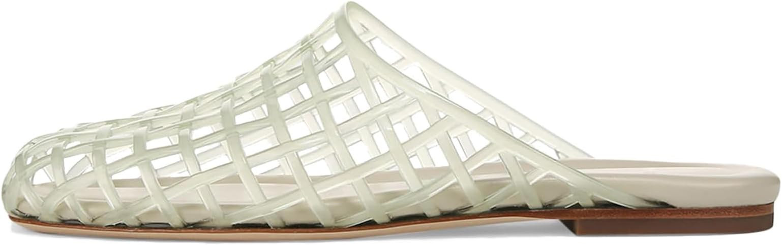 Amazon.com | GTBINGGO Jelly Shoes for Women Slip on Jelly Mesh Slides Comfortable Closed Toe Jell... | Amazon (US)