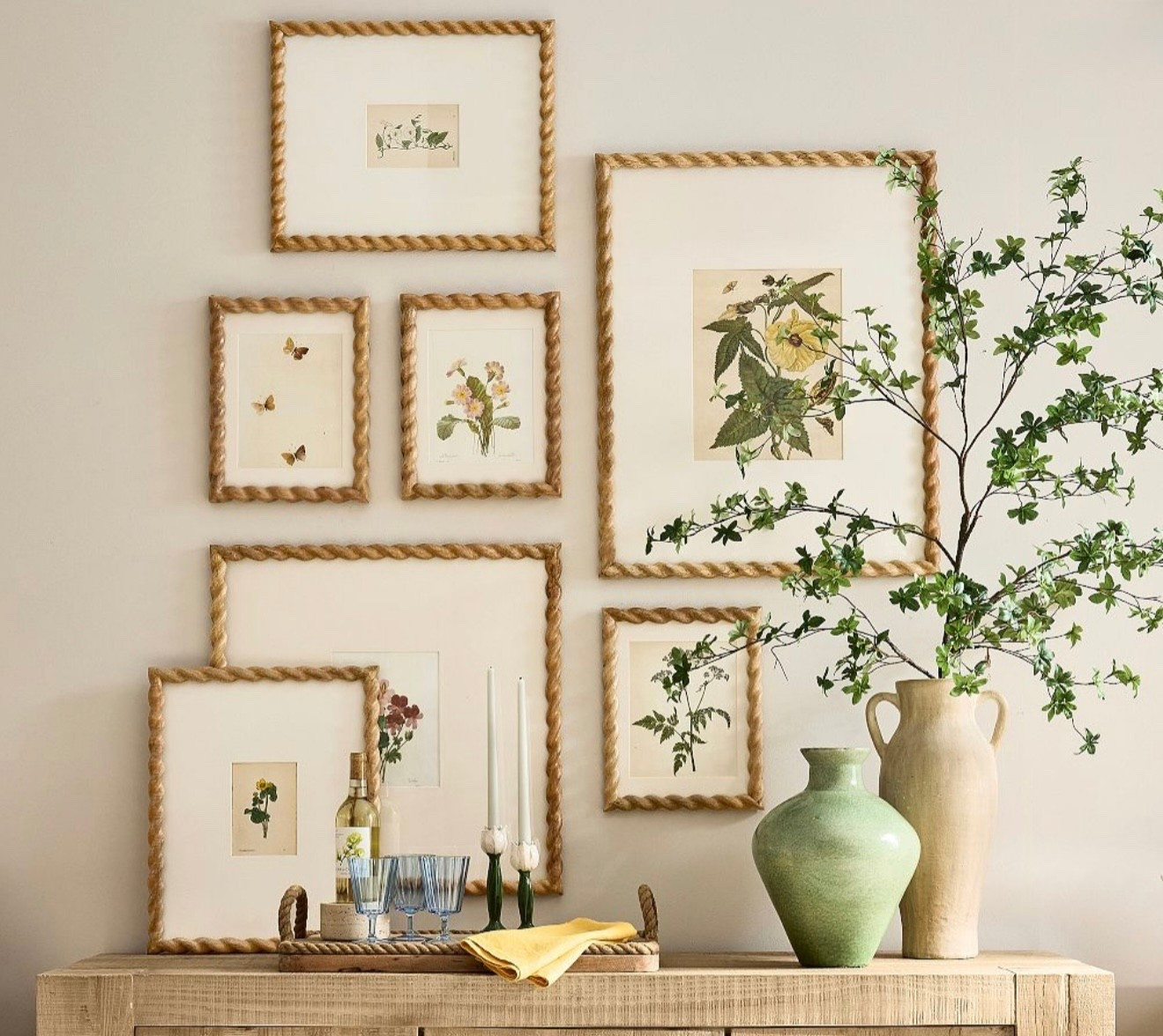 Newport gallery frames from Pottery Barn. 

#LTKHome #LTKSeasonal