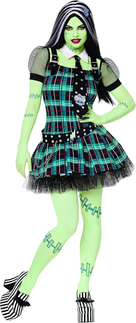 Spirit Halloween Adult Frankie Stein Monster High Costume | Amazon (US)