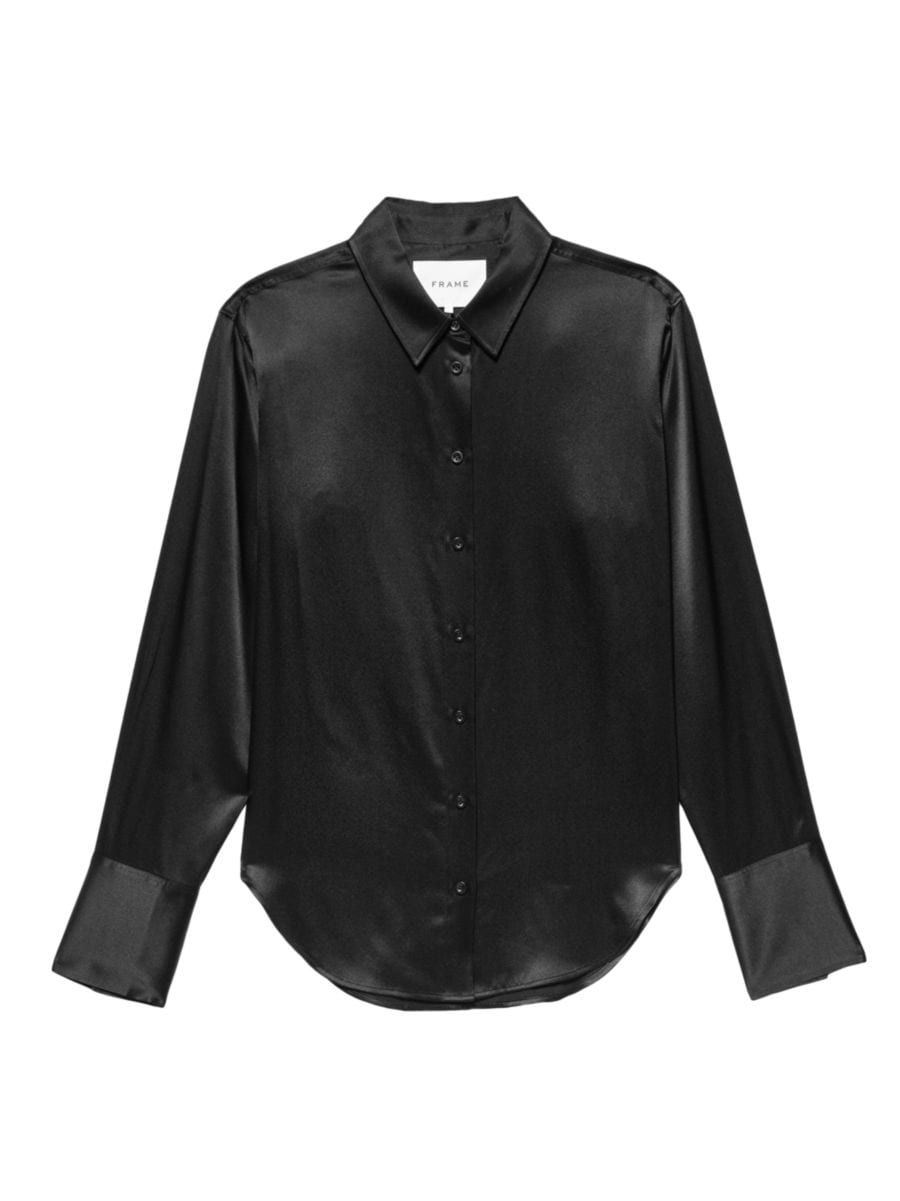 The Standard Silk Button-Up Shirt | Saks Fifth Avenue