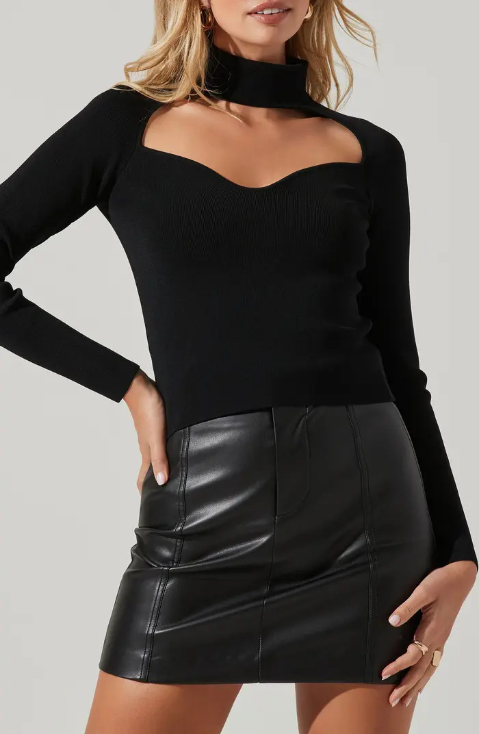 Sweetheart Turtleneck Sweater | Nordstrom