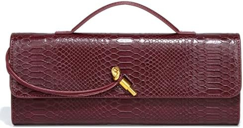 Trendy Woven Evening Clutch Purses Women Underarm Shoulder Handbag Cute Satchels Crossbody Purse ... | Amazon (US)