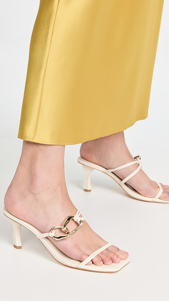 Aje Fondation 2 Link Strappy Mid Heels | SHOPBOP | Shopbop
