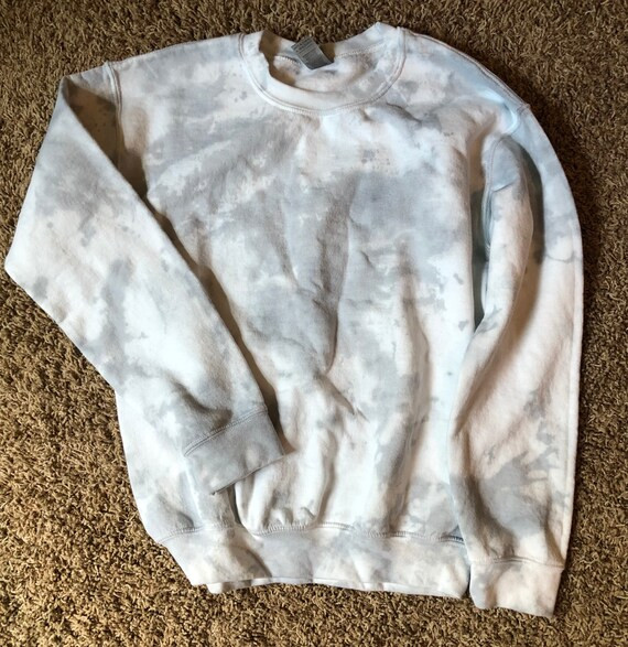 Tie-Dye Crewneck Sweatshirt | Tie-Dye Sweatshirt | Pastel Crewneck - Grey, Pink, Orange, Yellow, ... | Etsy (US)