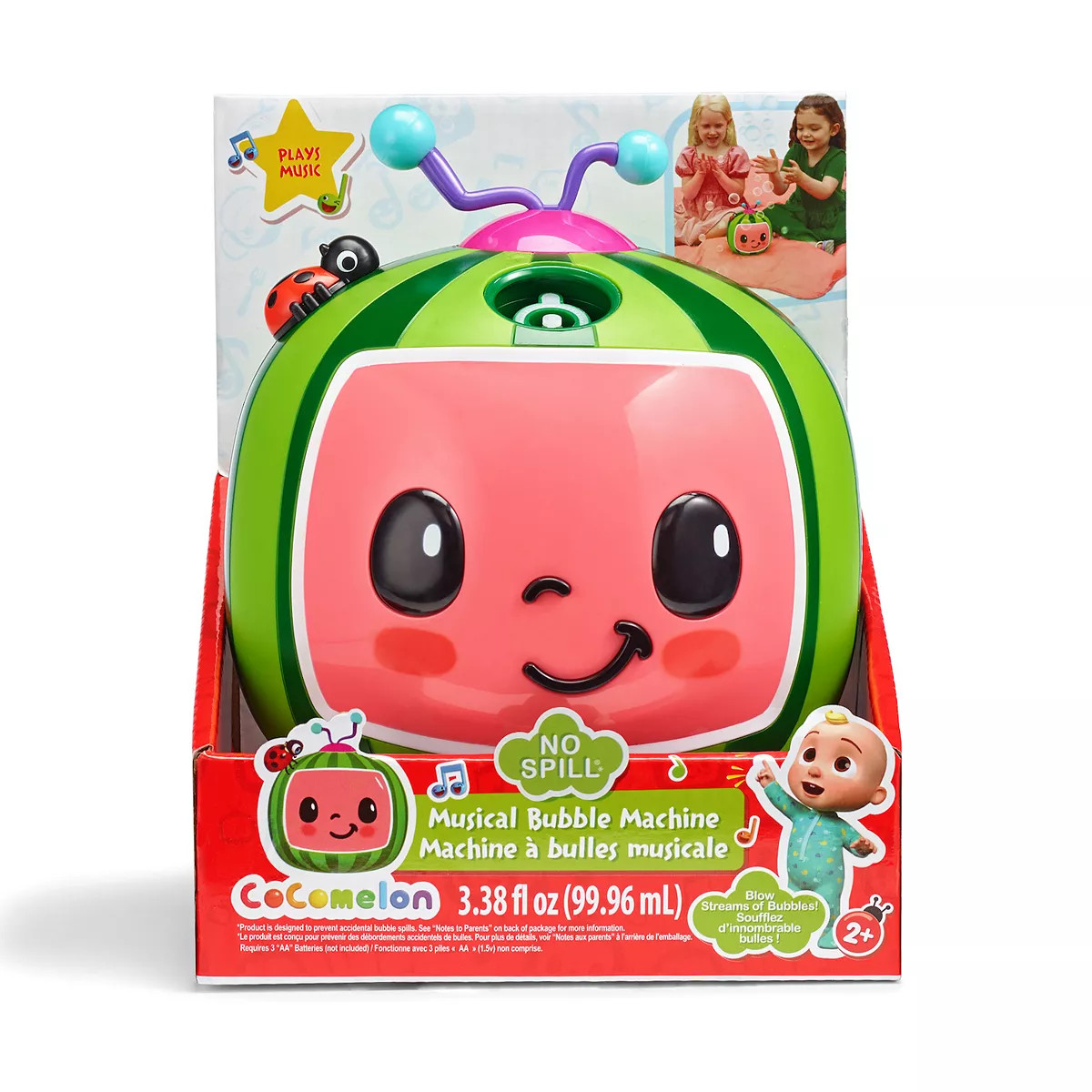 Little Kids Cocomelon No-Spill Musical Bubble Machine | Kohl's
