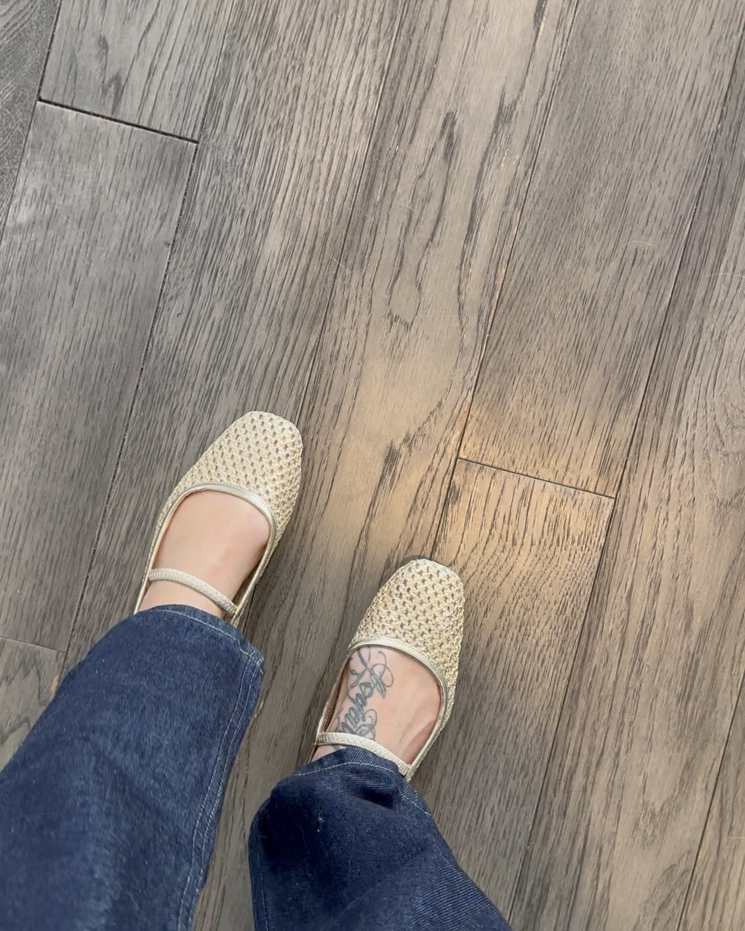 These are actually very comfortable! True to size, has a very pretty gold shimmer. 
Recently sold out but should be back in stock 🥰

#LTKSaleAlert #LTKFindsUnder50 #LTKShoeCrush