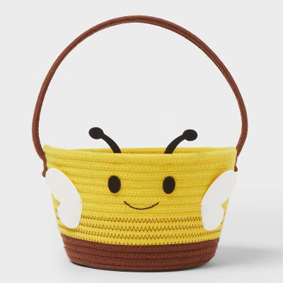 Easter Bee Rope Basket Yellow and Black - Spritz™ | Target