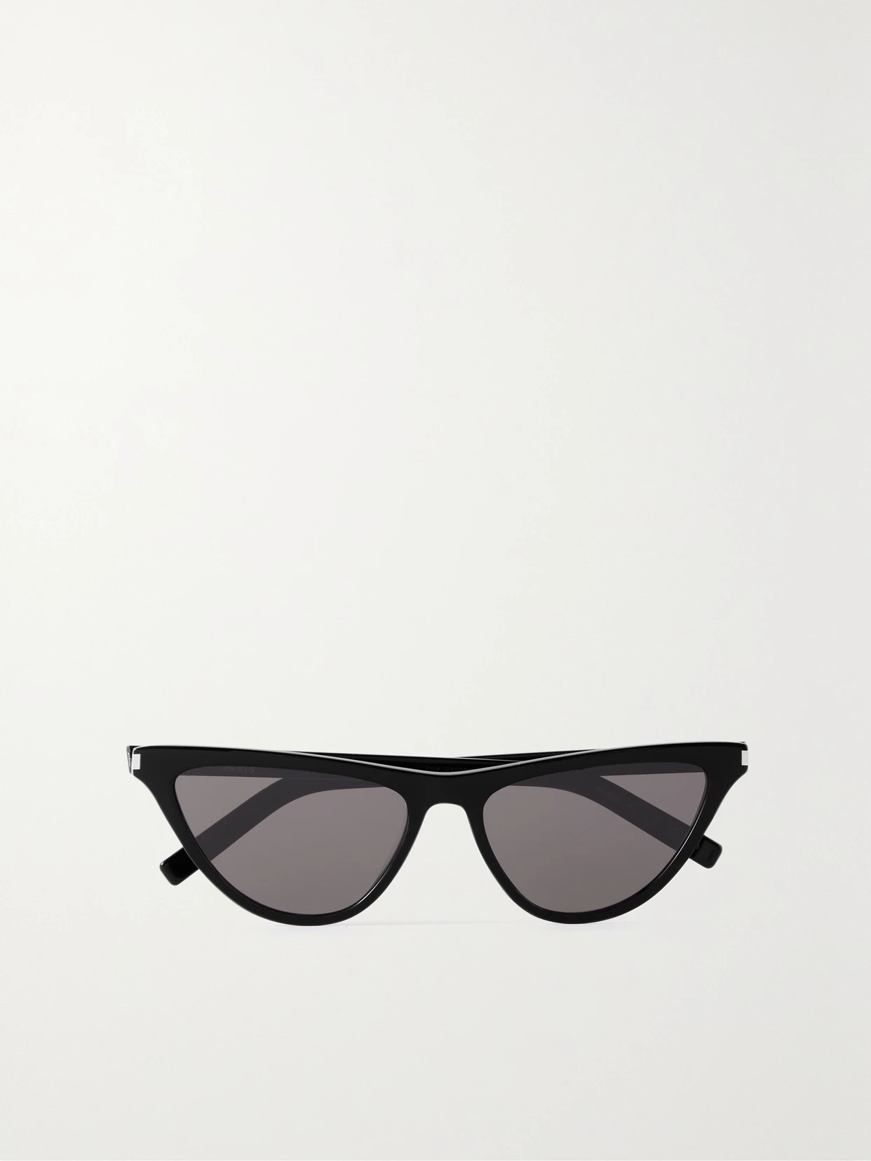 SAINT LAURENT Eyewear - Cat-eye Acetate Sunglasses - Black | NET-A-PORTER (US)