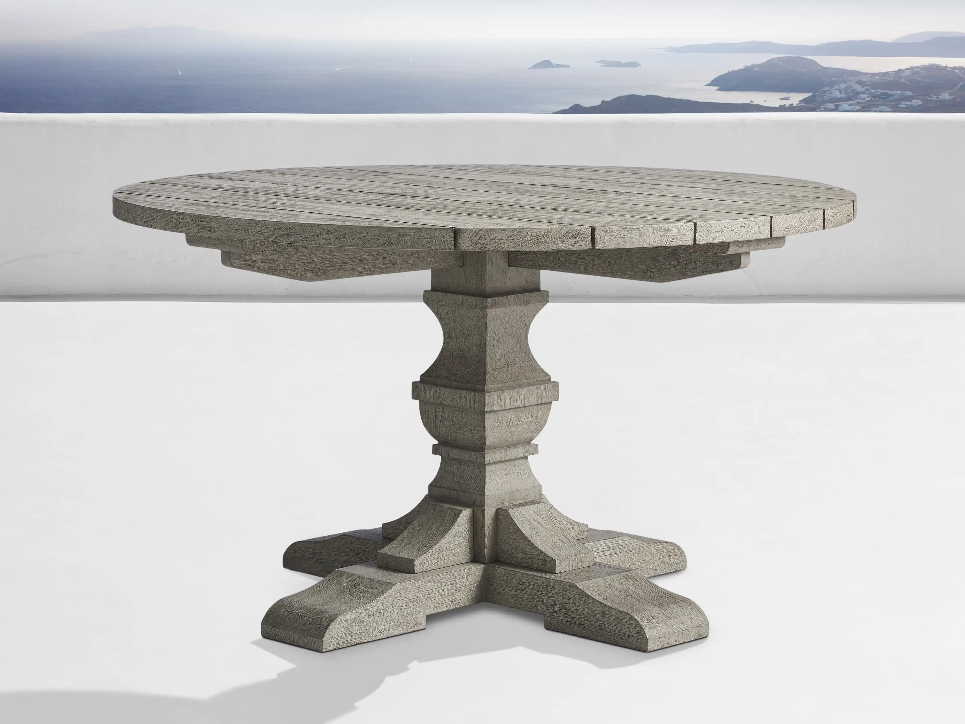 Hamptons Outdoor Round Dining Table | Arhaus