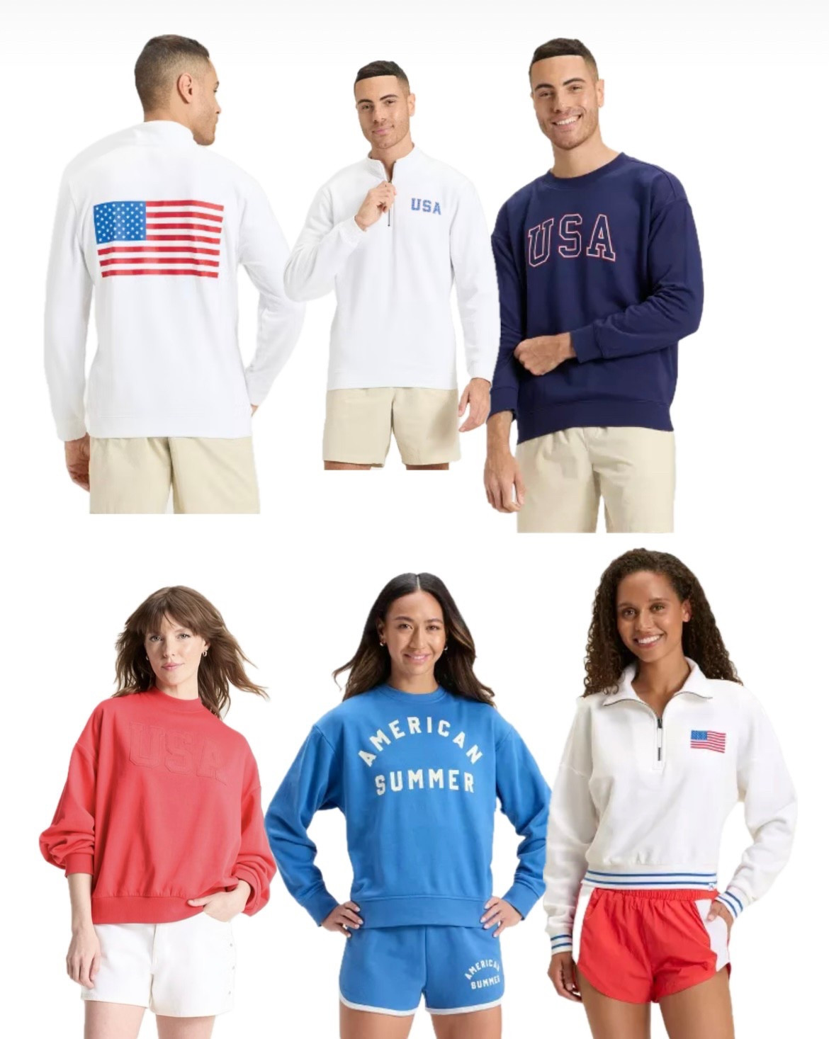 Current USA Americans at Target 🇺🇸
… I have and love the bottom right (half zip in white), I take a L!



#LTKSummerEdit #LTKFindsUnder50 #LTKSeasonal