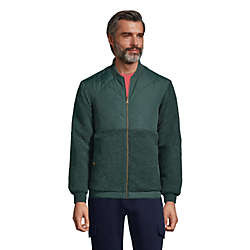 Men's Reversible Quilted Bomber Jacket | Lands' End (US)
