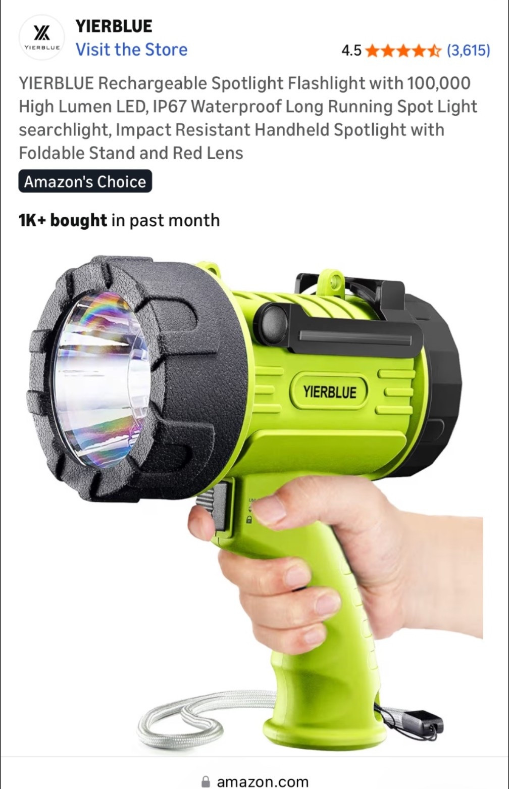 Amazing flashlight !!! Great gift !!!

#LTKHome #LTKGiftGuide #LTKdayinmylife