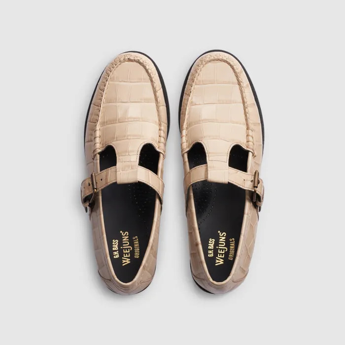 Womens Mary Jane Croc Weejuns Loafer | G.H. Bass
