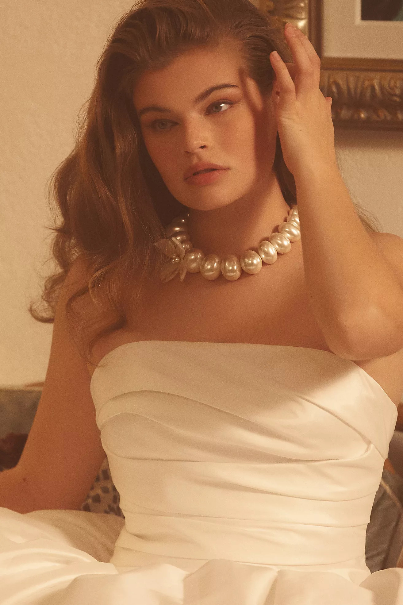 Lele Sadoughi Oleander Graduated Pearl Necklace | Anthropologie (US)