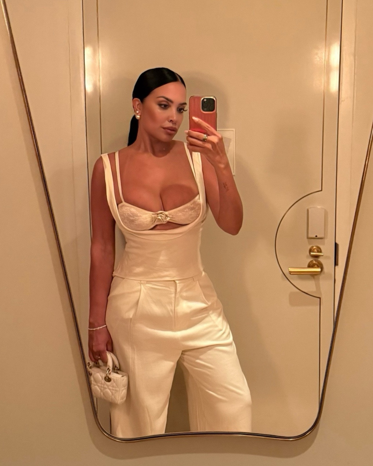 Full Ivory look— chic! 

I’m wearing a size small! Pants have a loose fit! 

#LTKStyleTip #LTKU #LTKFindsUnder100