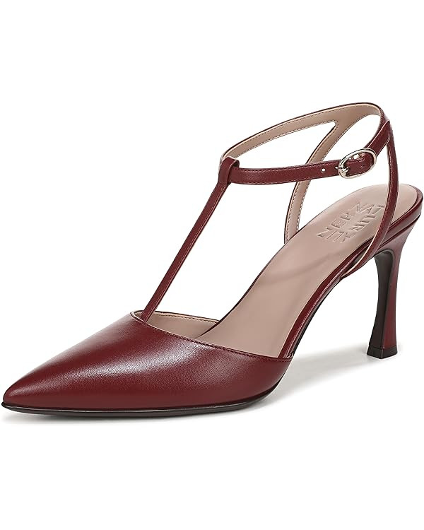 Naturalizer Women's Astrid Pointed Toe T-Strap Pump | Amazon (US)