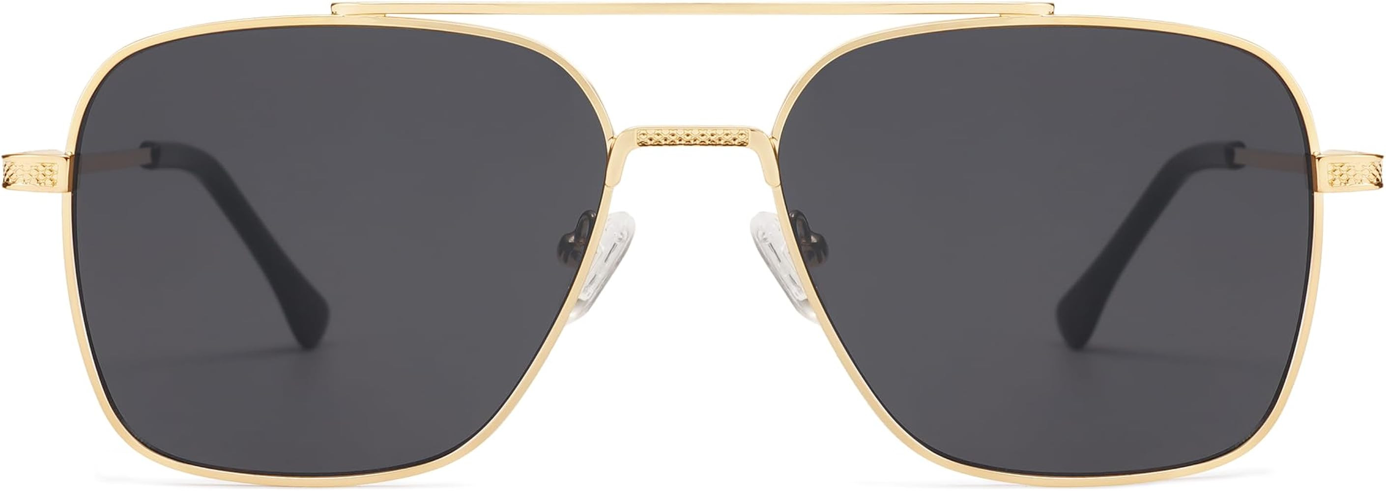 SOJOS Aviator Sunglasses for Men WomensTrendy Designer Shades SJ1232 | Amazon (US)