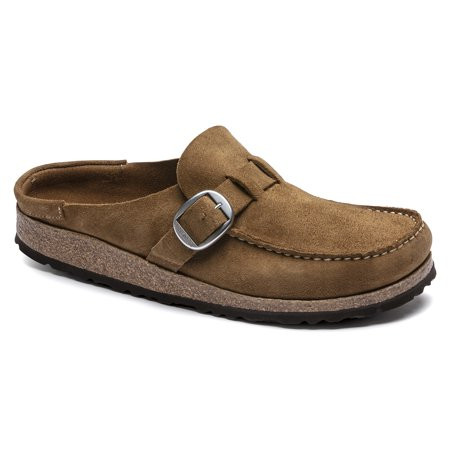 Birkenstock Buckley Suede Clog 36 Brown | Walmart (US)