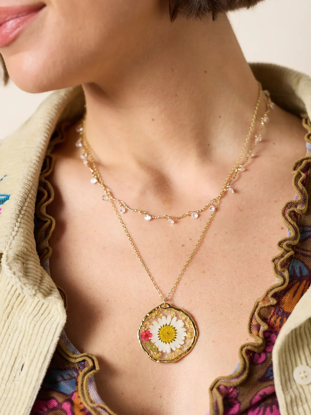 Pressed Flower Necklace | Natural Life