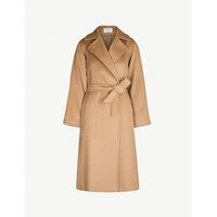 Max Mara Manuela camel-hair wrap coat, Women's, Size: 4, Camel | Selfridges