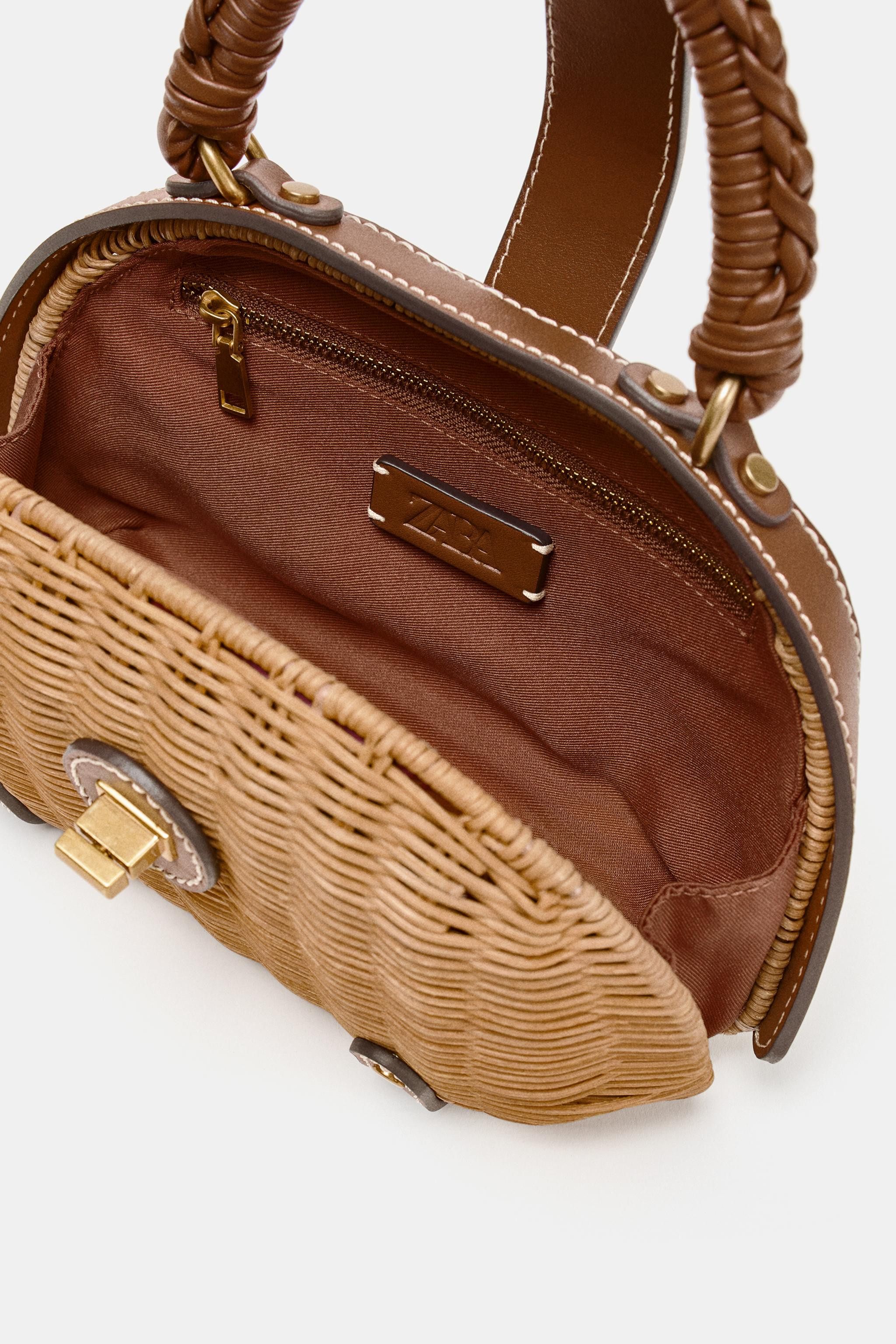 RIGID MINI CROSSBODY BAG | Zara US