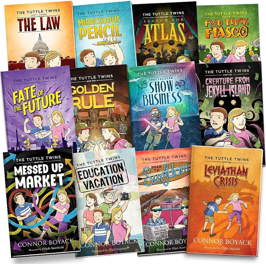 Tuttle Twins 12 Book Combo Pack \u2013 Includes The First Twelve Books By Conner Boyack And Illus... | Amazon (US)
