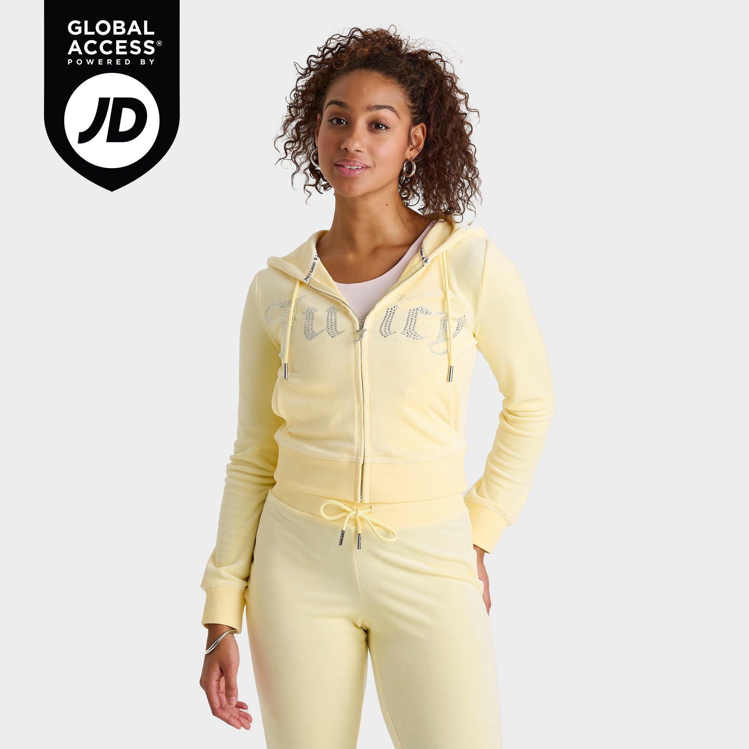 Women's Juicy Couture Bling Front Hoodie | Finish Line (US)