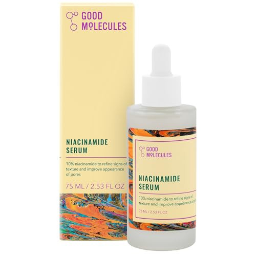 Good Molecules Niacinamide Serum - 10% Niacinamide to Target Acne, Nourishment, and Skin Tone - Ultra Hydrating Serum and Brightening Skin Care for Face | Amazon (US)