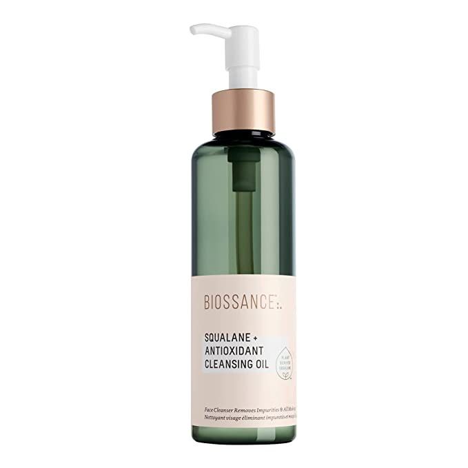 BIOSSANCE Squalane + Antioxidant Cleansing Oil. Lightweight Facial Oil Cleans Deep into Pores, Re... | Amazon (US)