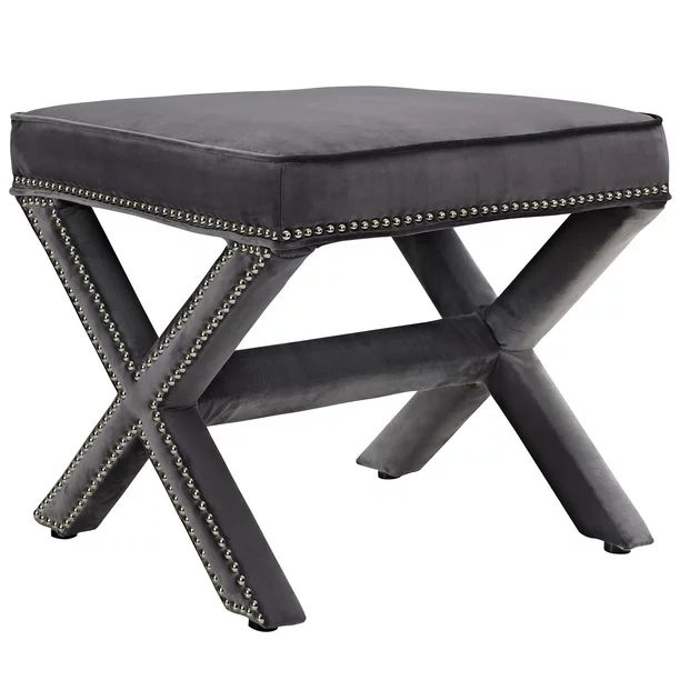 Modway Rivet Upholstered Bench or Ottoman, Multiple Colors - Walmart.com | Walmart (US)