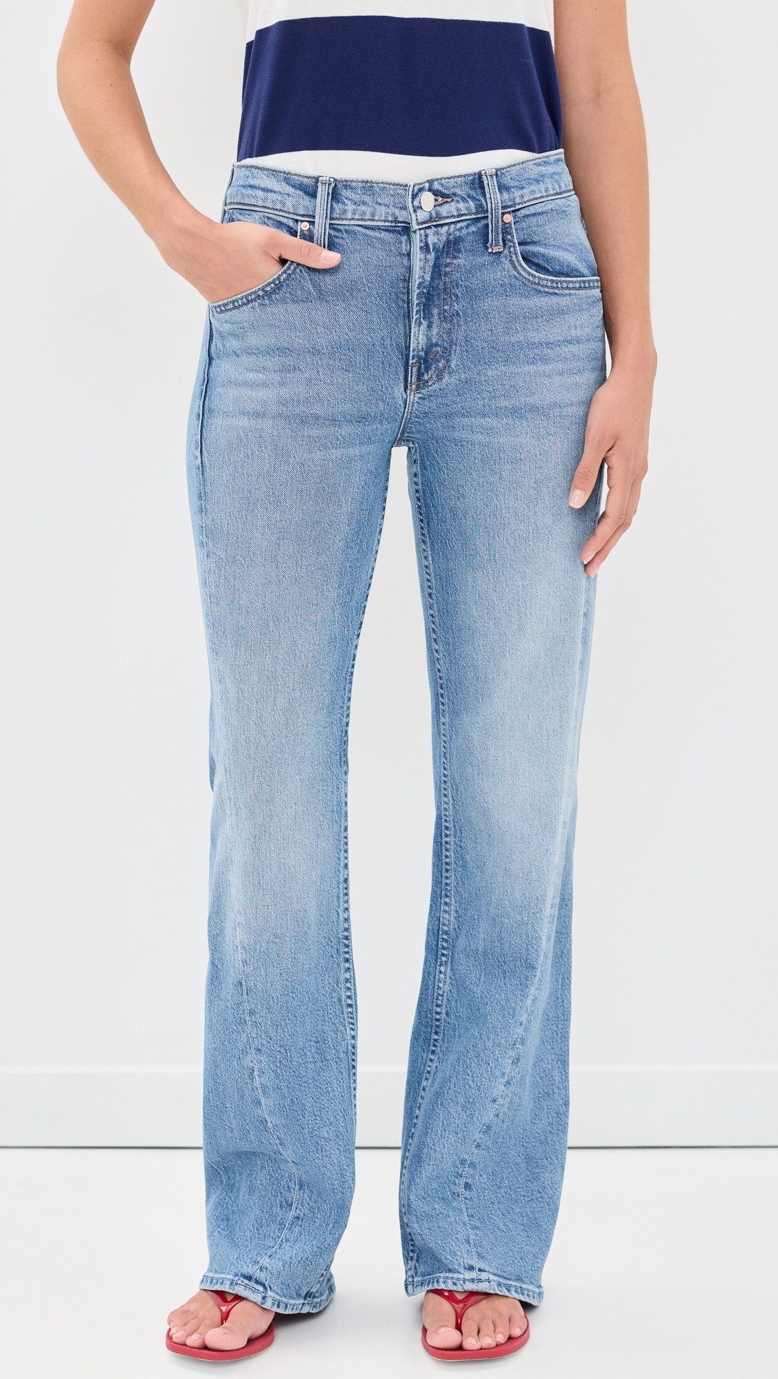 MOTHER The Bookie Twist Skimp Jeans Just An Animal 33 | Shopbop