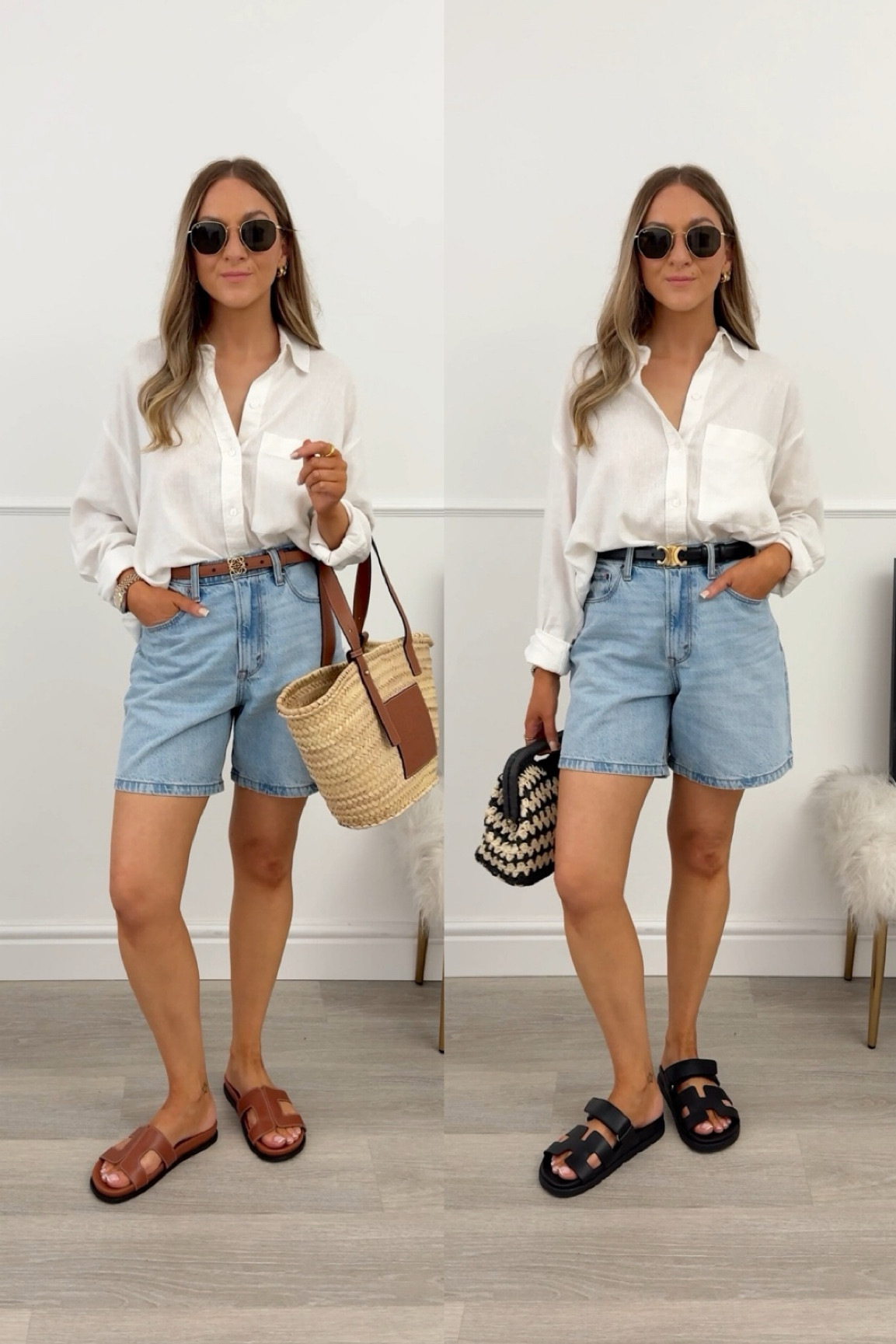 Denim shorts & linen shirt outfits 


#LTKsummer #LTKstyletip #LTKeurope