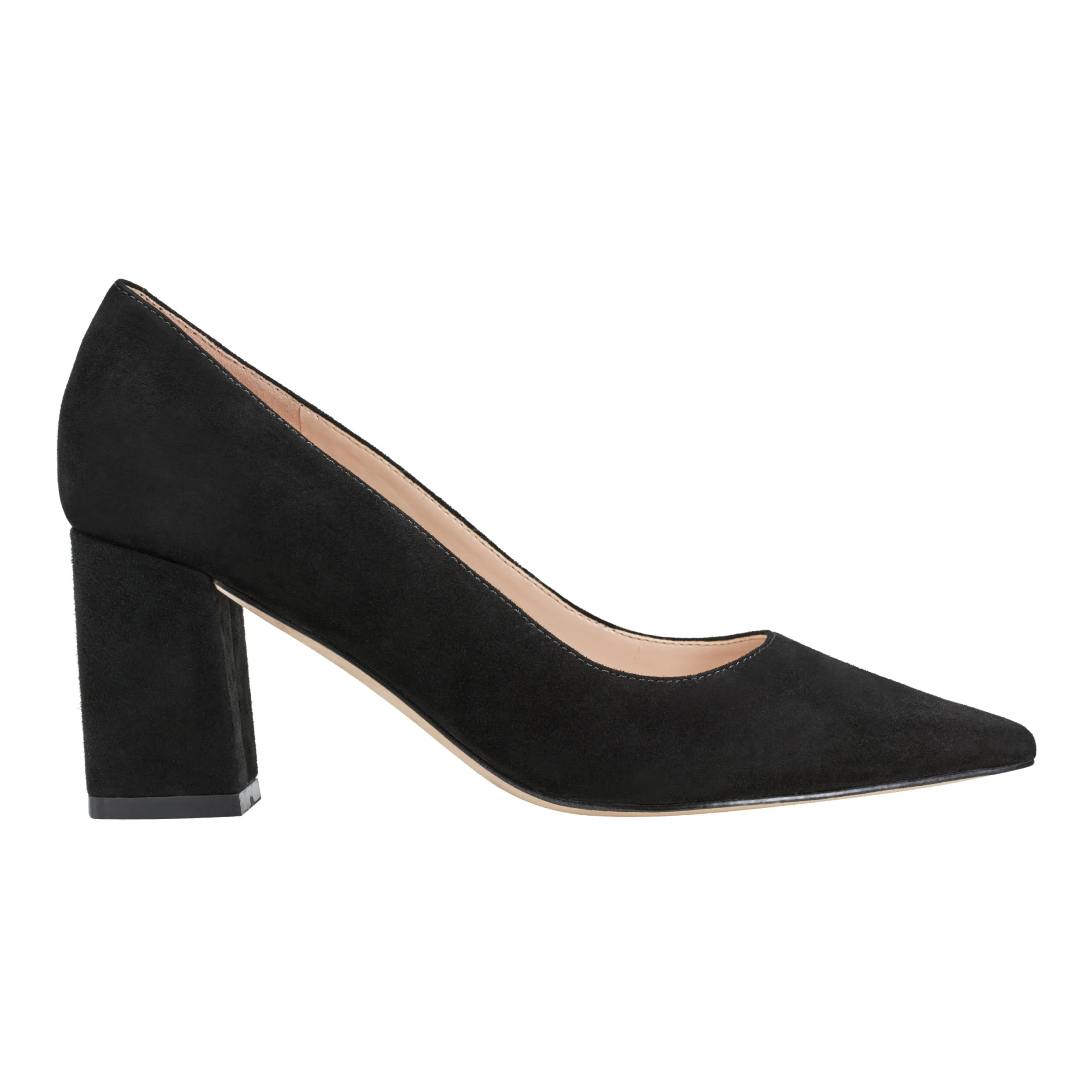 Zala Block Heel Pointy Toe Pump | Marc Fisher