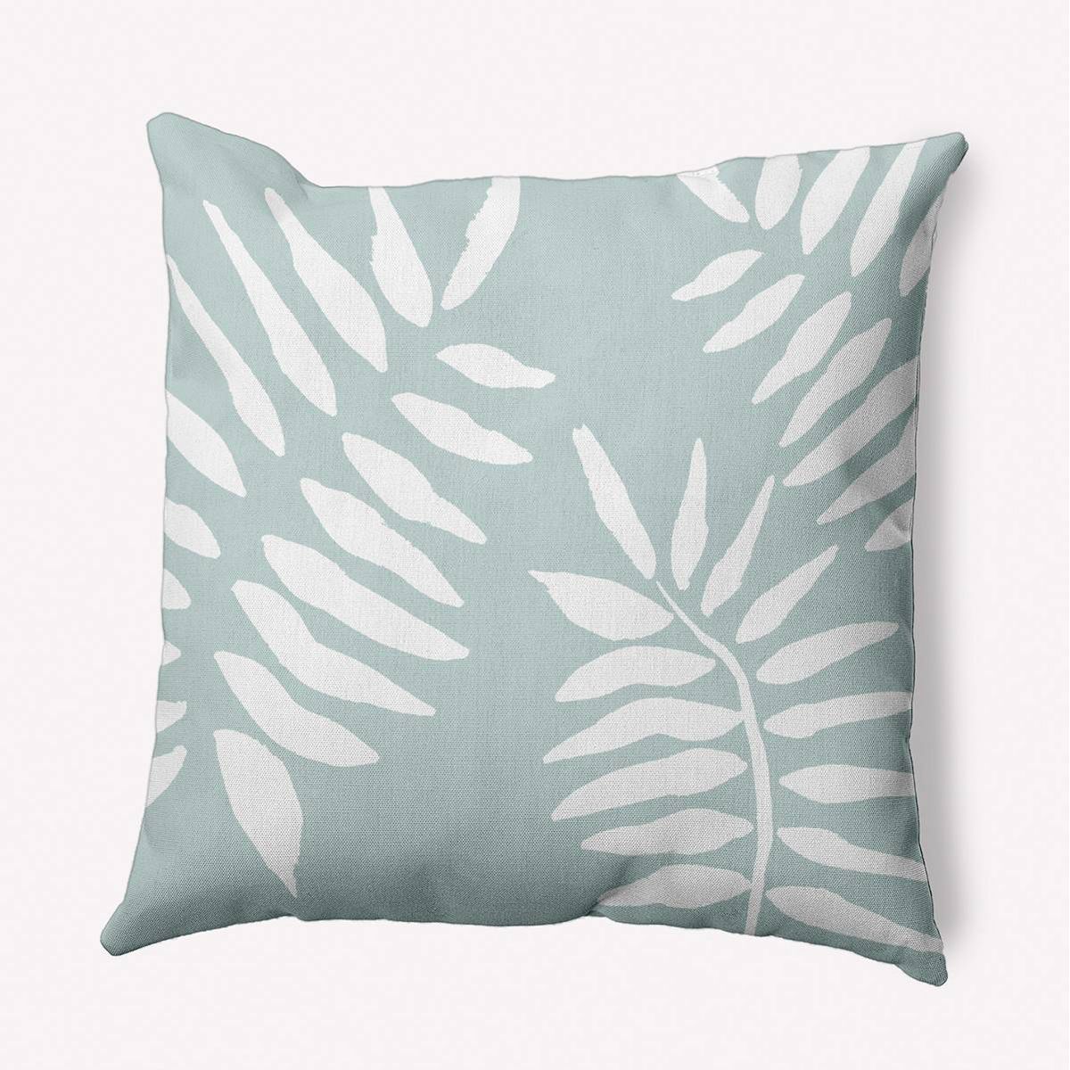 e by design Summer Breeze Decorative Throw Pillow Aqua Green: Coastal Vibe, Beach Vacation Collec... | Target