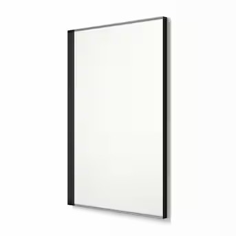 Better Bevel 30-in x 40-in Black Rectangular Bathroom Vanity Mirror Lowes.com | Lowe's