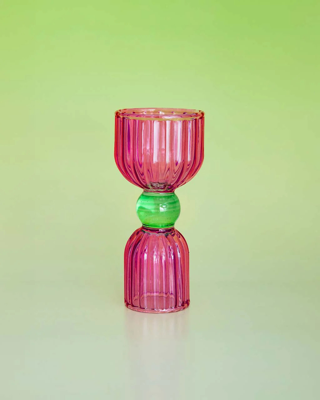 Tipsy Turvy Double Shot Glass - Pink | ban.do