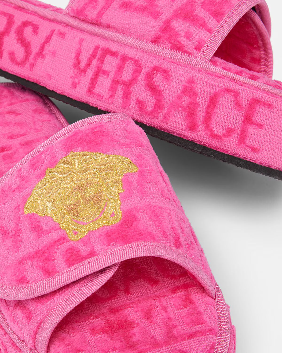 Versace Allover Slippers | Versace (US)