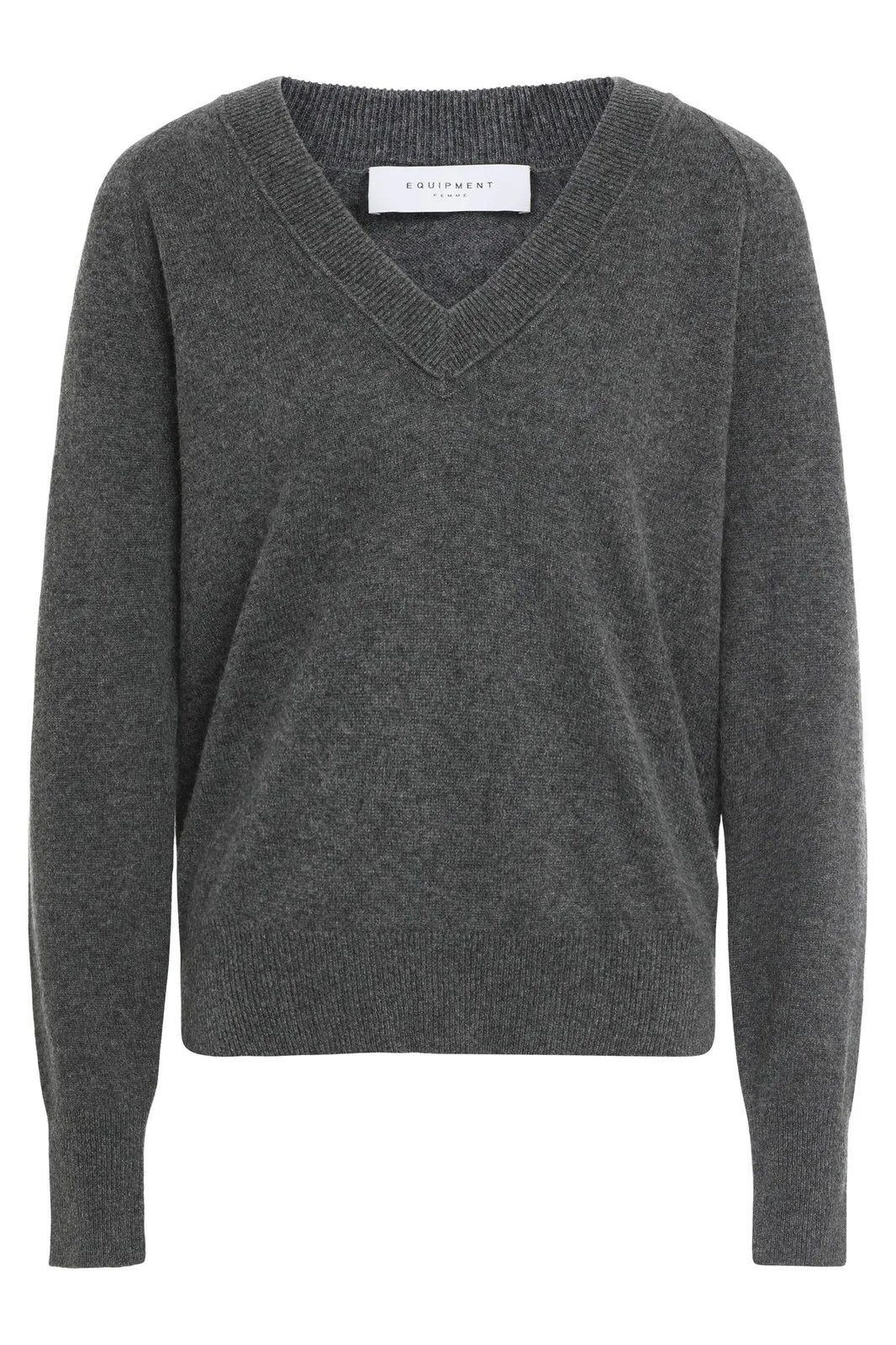 Equipment V-Neck Cashmere Knitted Sweater | Cettire Global