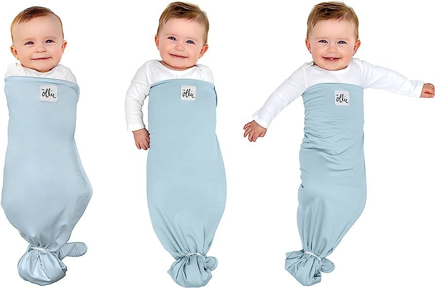 Amazon.com: The Ollie Swaddle - Helps to Reduce The Moro (Startle) Reflex - Made from a Custom De... | Amazon (US)