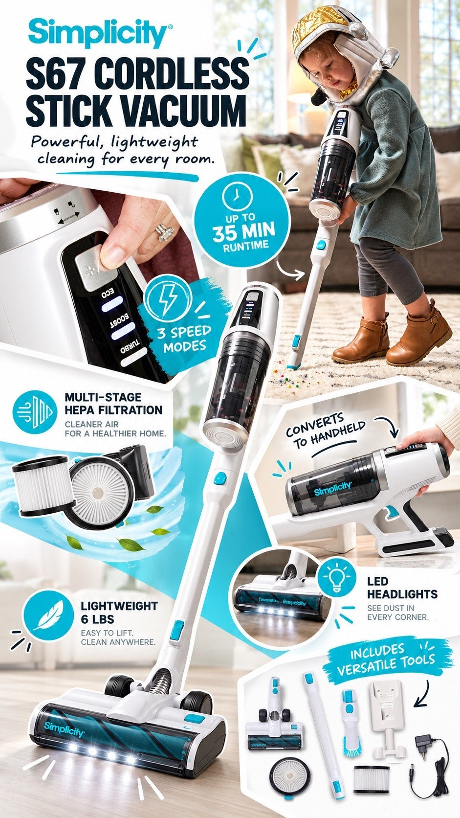 Got a new stick vacuum and I’m super excited to test it out! Stay tuned to see how it works with 3 messy, shedding dogs too!

#LTKHome #LTKKids #LTKmomlife