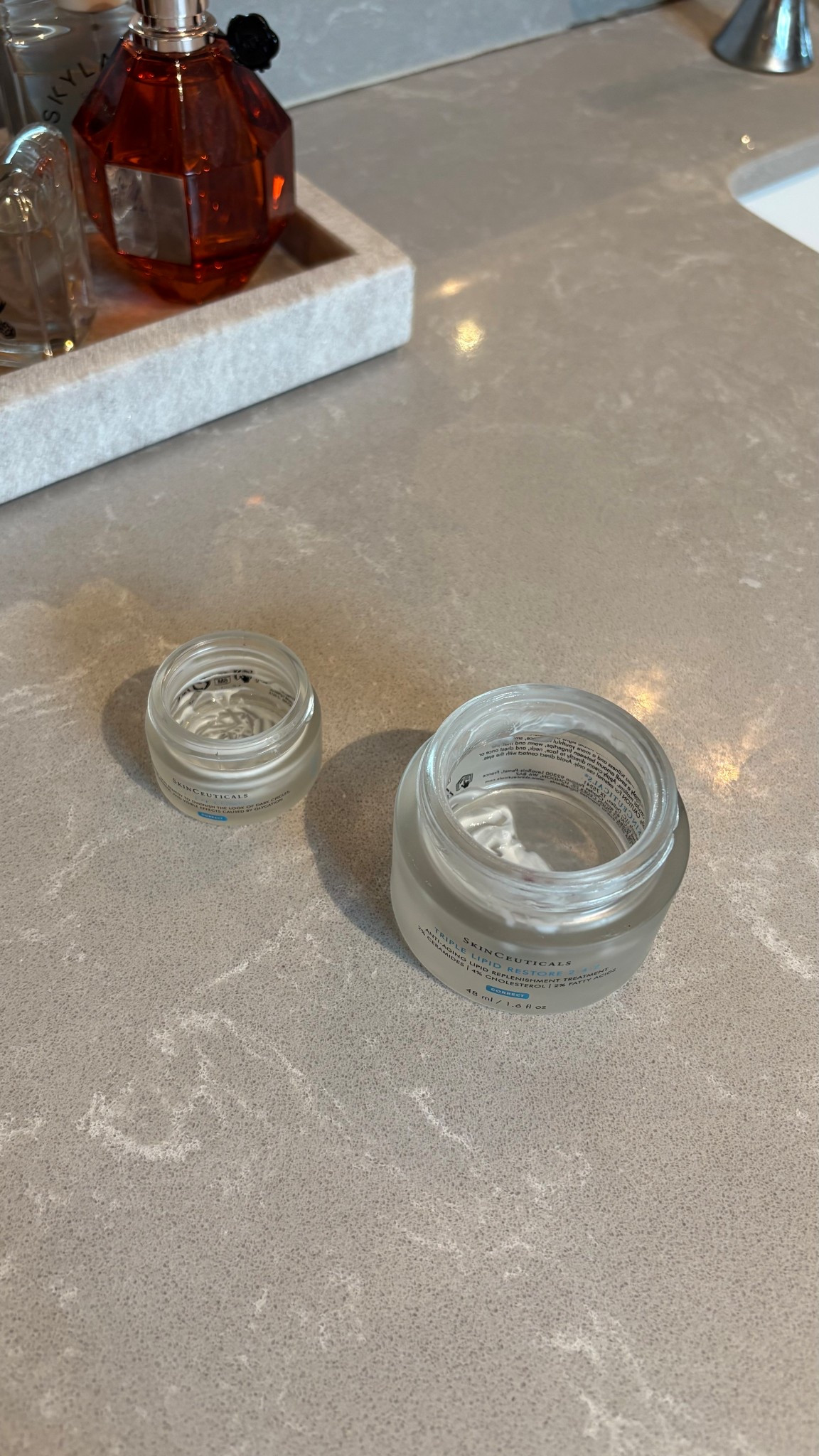 Skinceuticals favorites for keeping my skin hydrated. Eye cream and peptide moisturizer 

#LTKBeauty