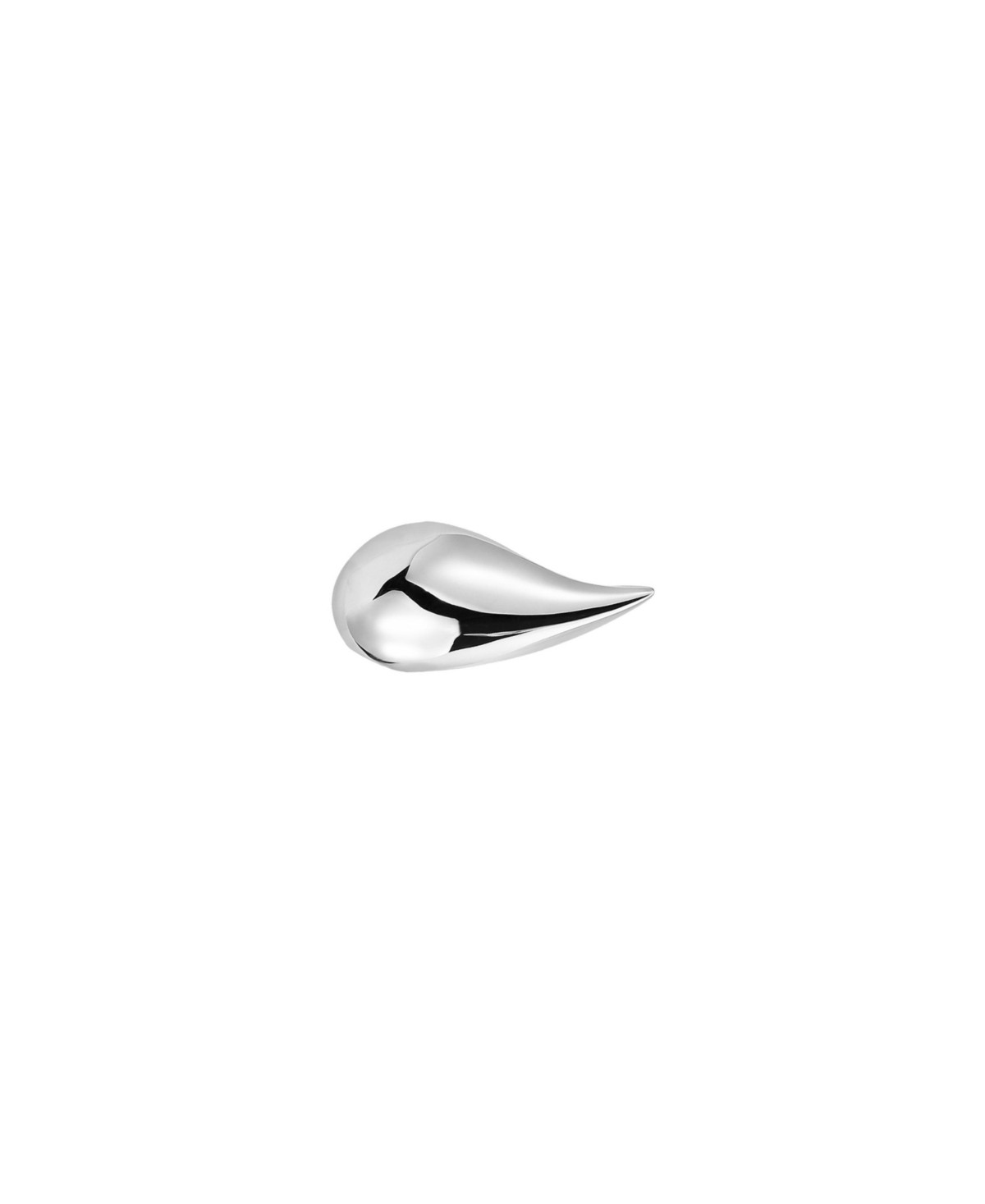 Retro Chic Drop Brooch - Silver | Macy's