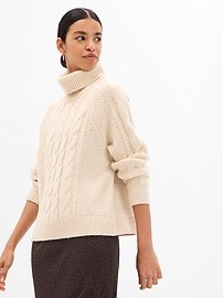 Women / Sweaters
Cable-Knit Turtleneck Sweater

 | Gap (US)
