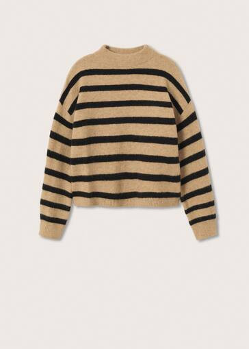 Knitted cropped sweater | MANGO (US)