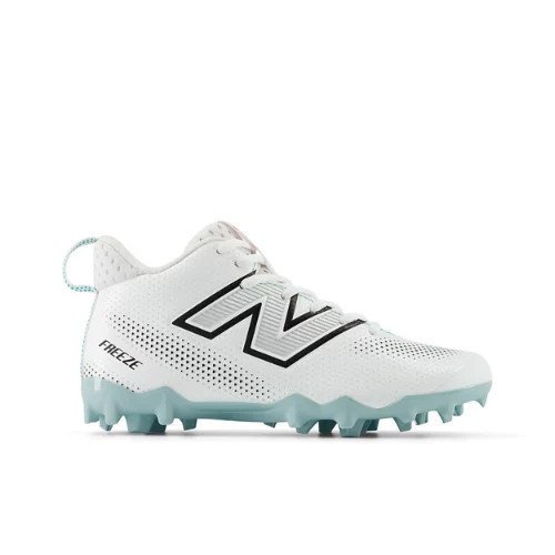 New Balance Kids' FreezeLX v5 Youth Lacrosse Shoes - White/Black (Size 5.5) | New Balance Athletics, Inc.