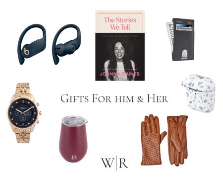 Gifts for him and her! Beats headphones, leather gloves, Joanna Gaines new book, wallet, wine tumbler iPod case. 

#LTKsalealert #LTKHoliday #LTKGiftGuide