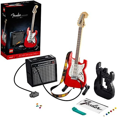 LEGO Ideas Fender Stratocaster 21329 Building Set for Adults (1074 Pieces) | Amazon (US)