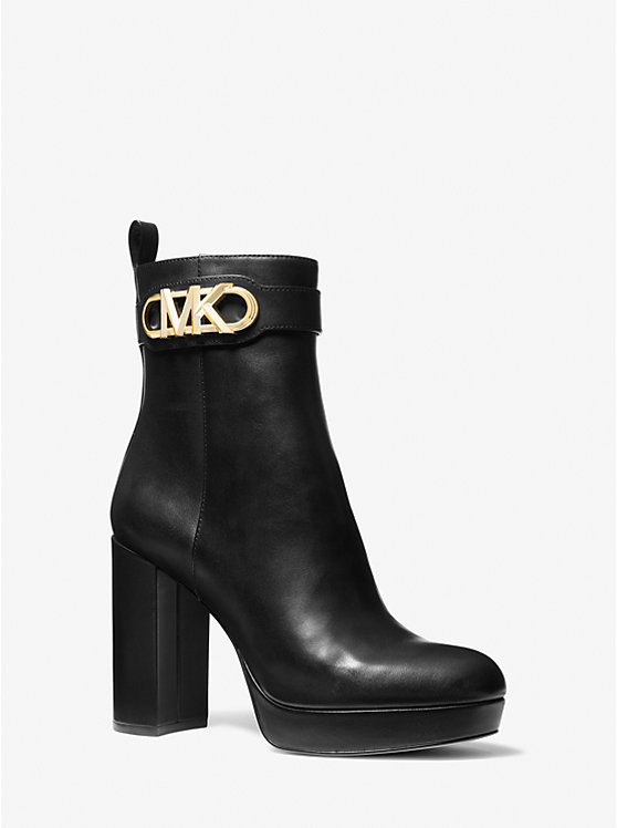 Parker Leather Platform Boot | Michael Kors US