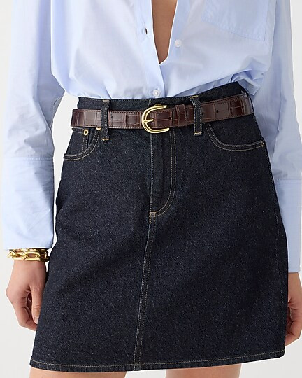 Mini denim skirt | J. Crew US