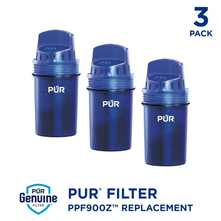 PUR Water Pitcher & Dispenser Replacement Filter 3-Pack, PPF900Z3 | Walmart (US)